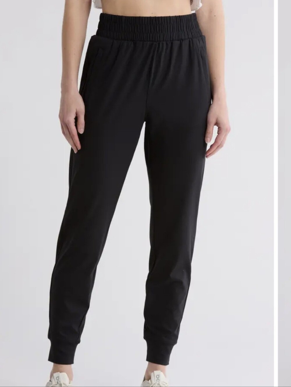 Yogalicious Womens Joggers S Lux District Black NWT
